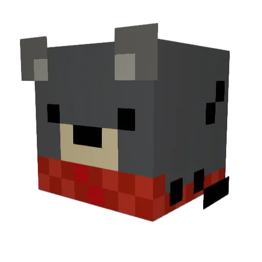 LethalTabasco Minecraft avatar head, 3D render