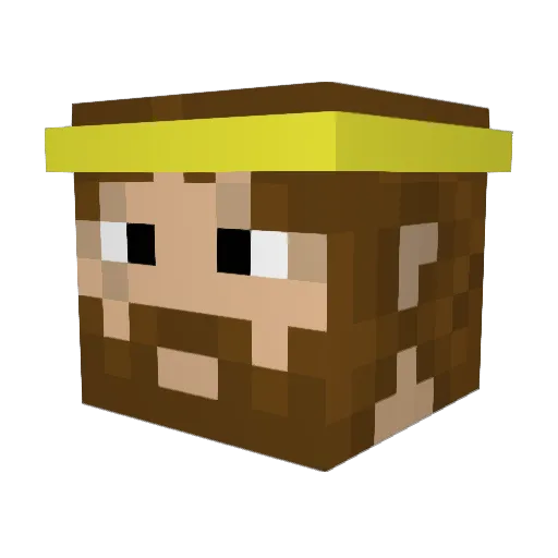 Lethal_Elite Minecraft avatar head, 3D render