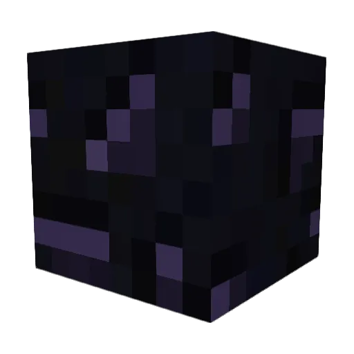 Lethalized Minecraft avatar head, 3D render