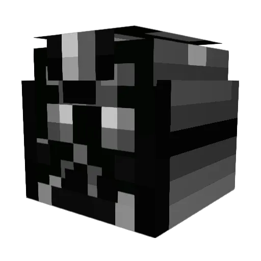 Letrab123 Minecraft avatar head, 3D render
