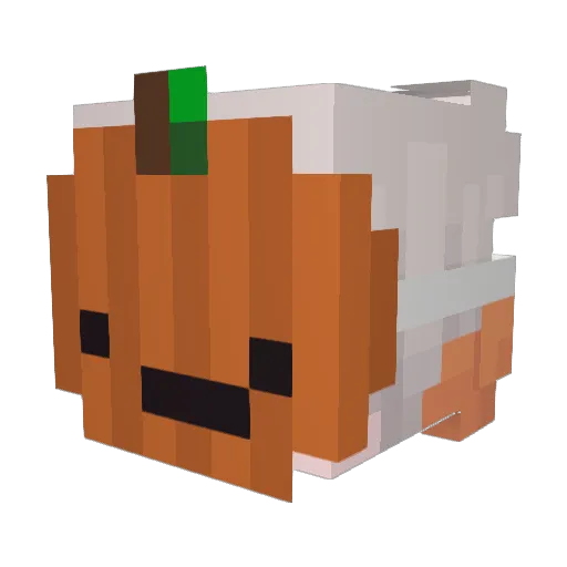 LetsJosu Minecraft avatar head, 3D render
