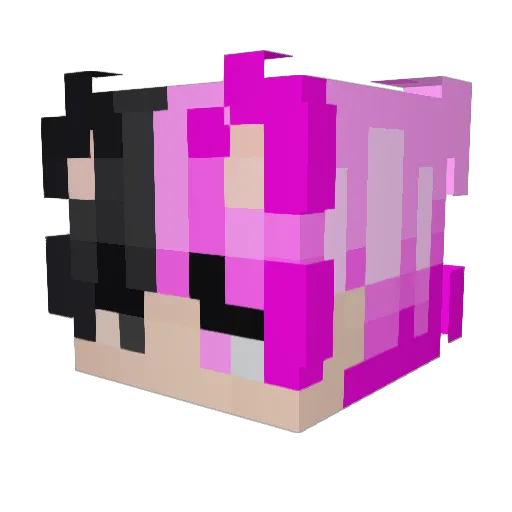 LetsPhil123 Minecraft avatar head, 3D render