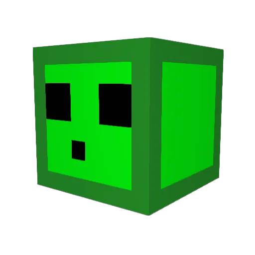 LetsTryAgro Minecraft avatar head, 3D render