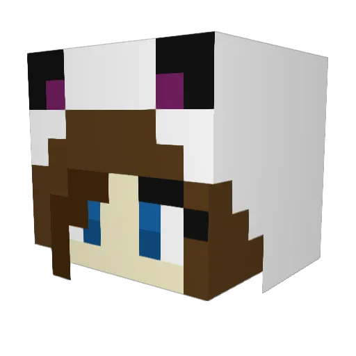 Lets__Fail Minecraft avatar head, 3D render