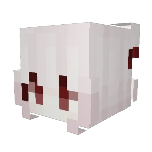 Letter_921 Minecraft avatar head, 3D render