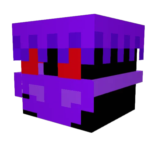 Lettuce2598 Minecraft avatar head, 3D render