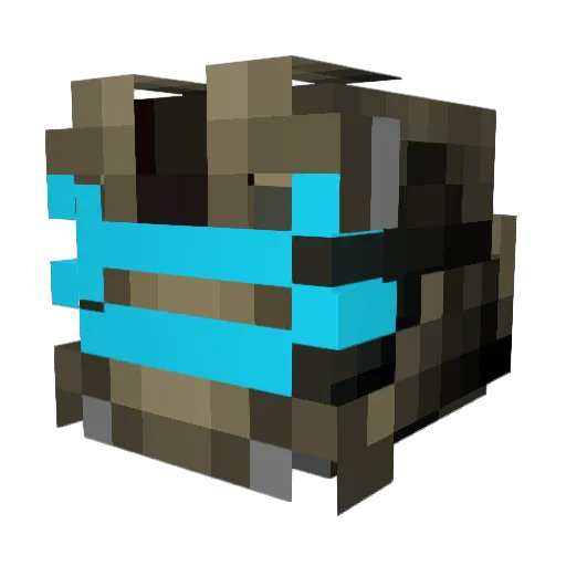 Lettuce_Prayy Minecraft avatar head, 3D render