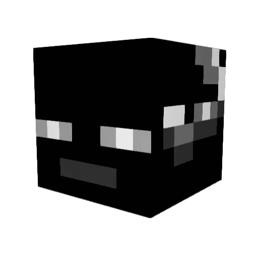 Leuchti1245 Minecraft avatar head, 3D render
