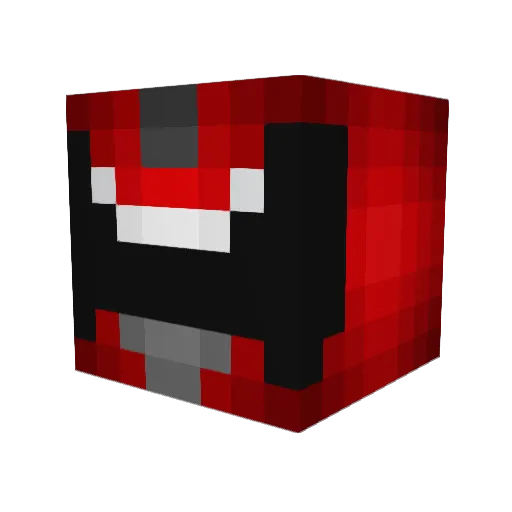 LeukemiaKilla Minecraft avatar head, 3D render
