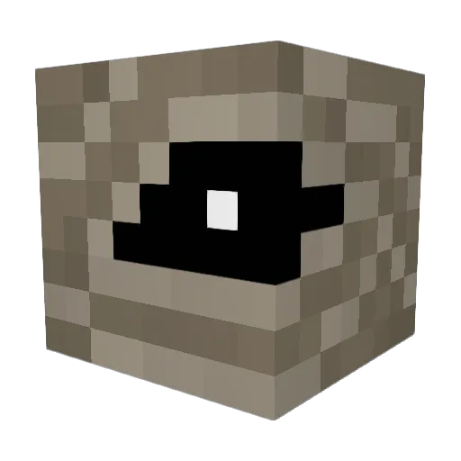 Leumas516 Minecraft avatar head, 3D render