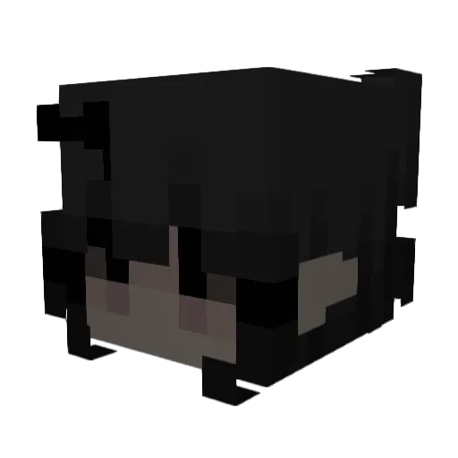 LevDior Minecraft avatar head, 3D render