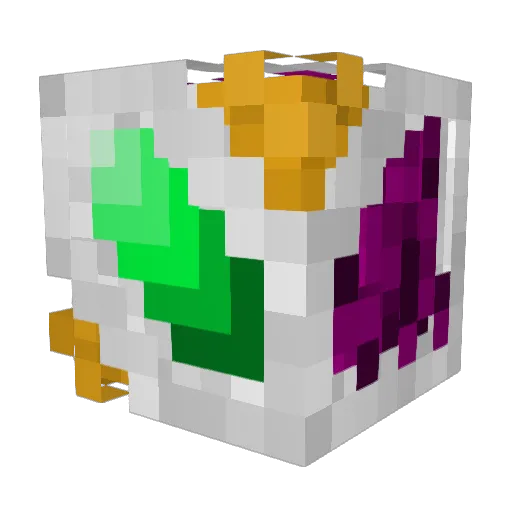 LevMurr Minecraft avatar head, 3D render