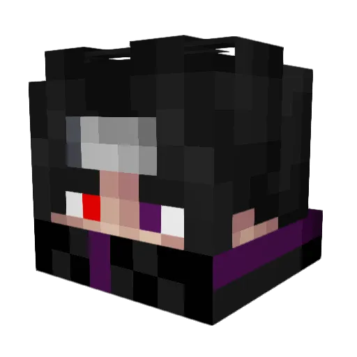 LevNinjaYT Minecraft avatar head, 3D render