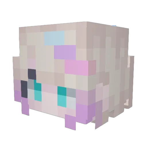 Lev_Moe Minecraft avatar head, 3D render