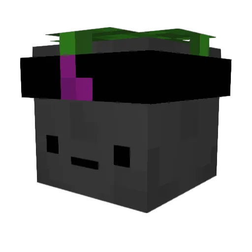 Levanda Minecraft avatar head, 3D render