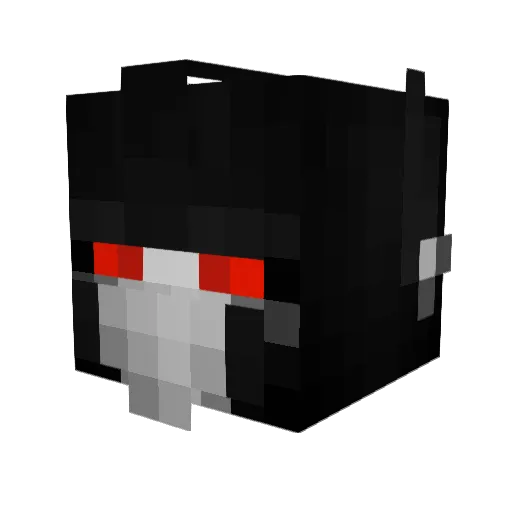 Level_10_Warrior Minecraft avatar head, 3D render
