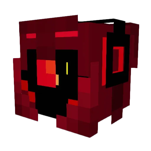 Levenrain Minecraft avatar head, 3D render