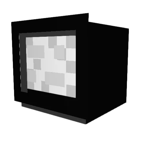 Levi806 Minecraft avatar head, 3D render