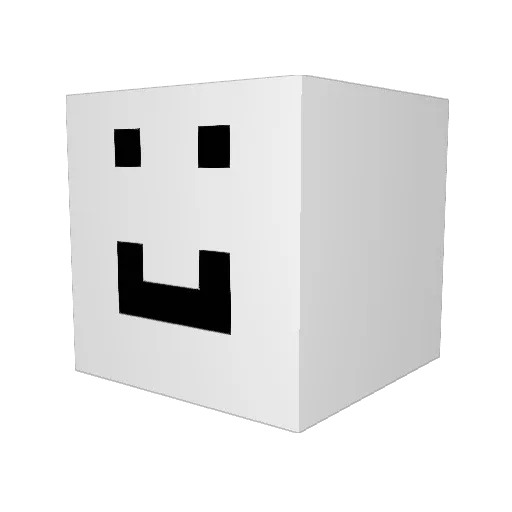LeviLikesToes Minecraft avatar head, 3D render