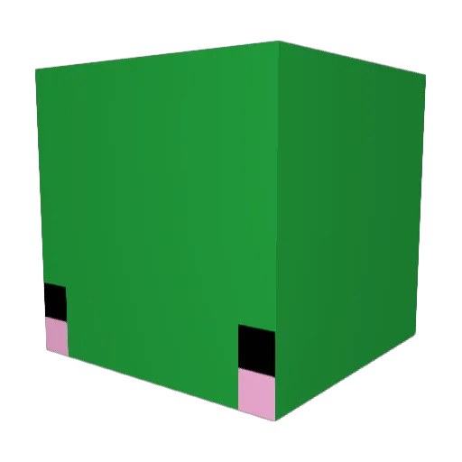 LeviLo20 Minecraft avatar head, 3D render