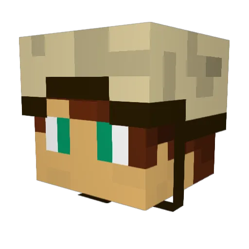 LeviMcKinney Minecraft avatar head, 3D render