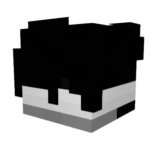 LeviSouto Minecraft avatar head, 3D render