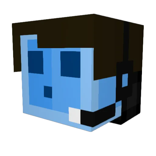 Levi_Pro_77 Minecraft avatar head, 3D render