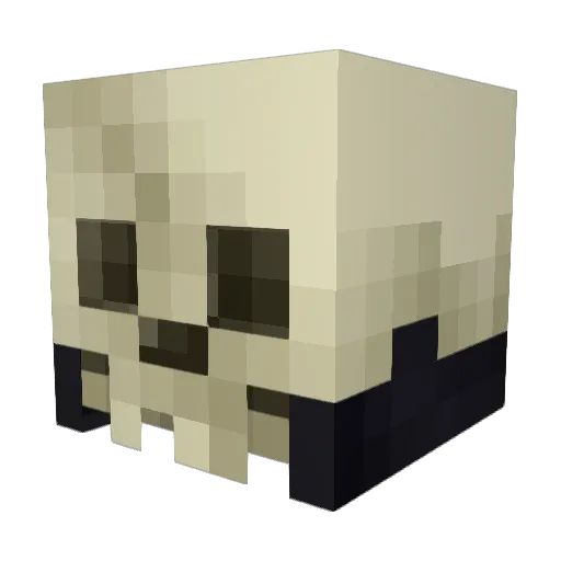 LeviaT68 Minecraft avatar head, 3D render