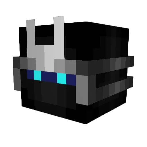 Leviathan7 Minecraft avatar head, 3D render