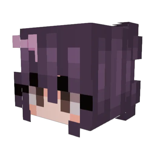 Leviathon87 Minecraft avatar head, 3D render
