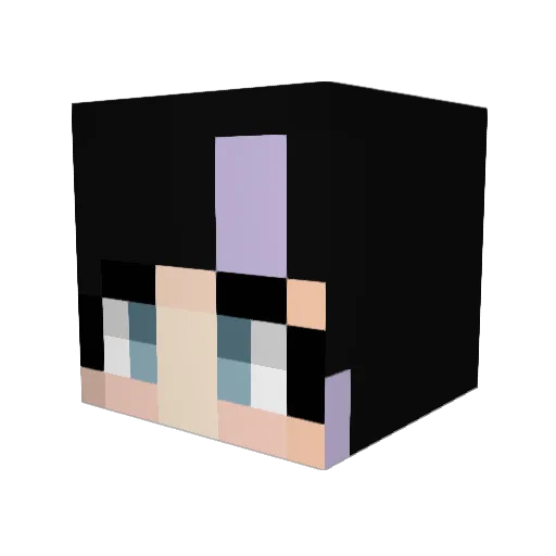 Levicopter Minecraft avatar head, 3D render