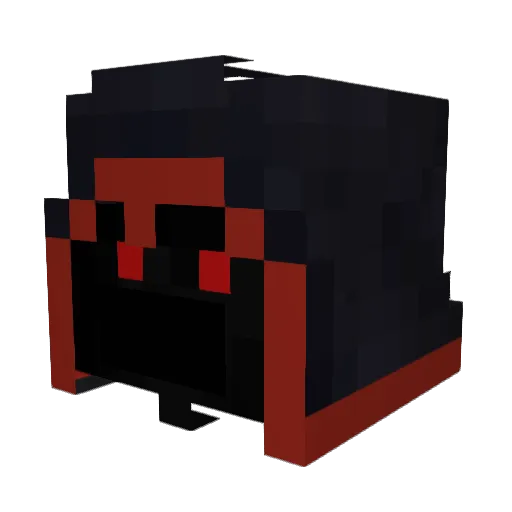Levihatan95 Minecraft avatar head, 3D render