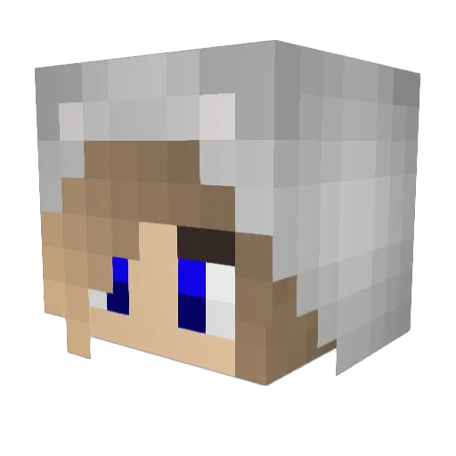 Levijelle023 Minecraft avatar head, 3D render