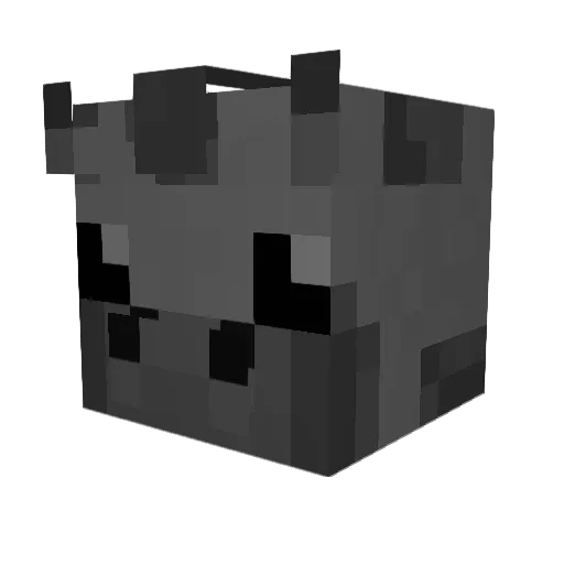 Levin1345 Minecraft avatar head, 3D render