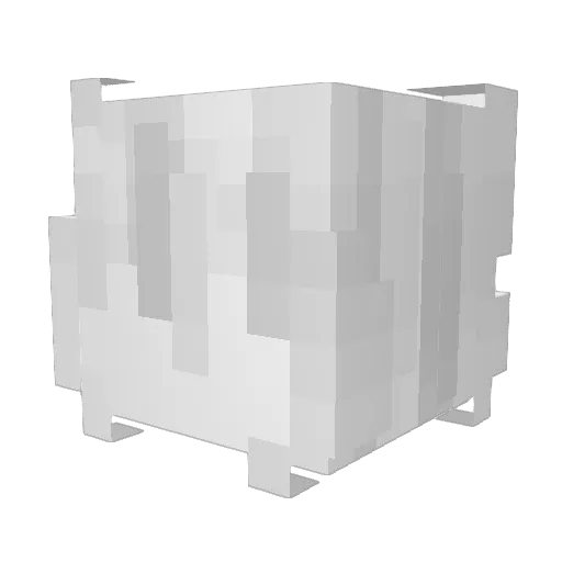 LevinSuperCool Minecraft avatar head, 3D render