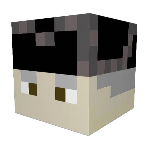 Levitate010709 Minecraft avatar head, 3D render