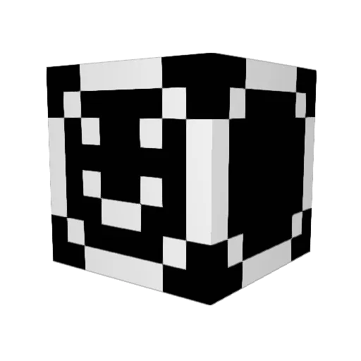 Levity78 Minecraft avatar head, 3D render