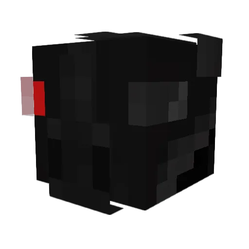 LevochkA Minecraft avatar head, 3D render