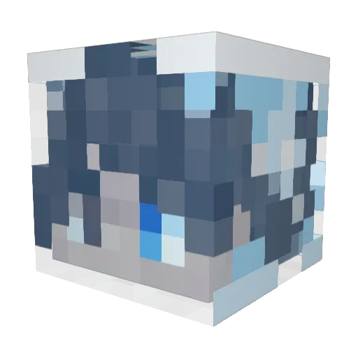 Levpev0 Minecraft avatar head, 3D render