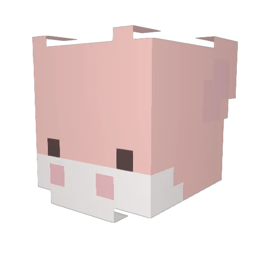 Levsause77 Minecraft avatar head, 3D render