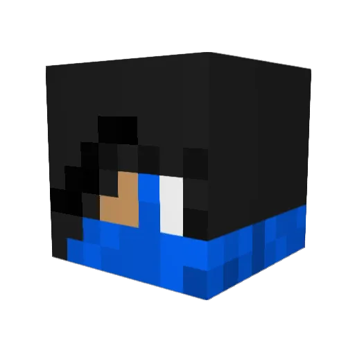 Lewandowski2 Minecraft avatar head, 3D render