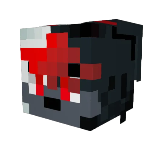 Lewd_Halo Minecraft avatar head, 3D render