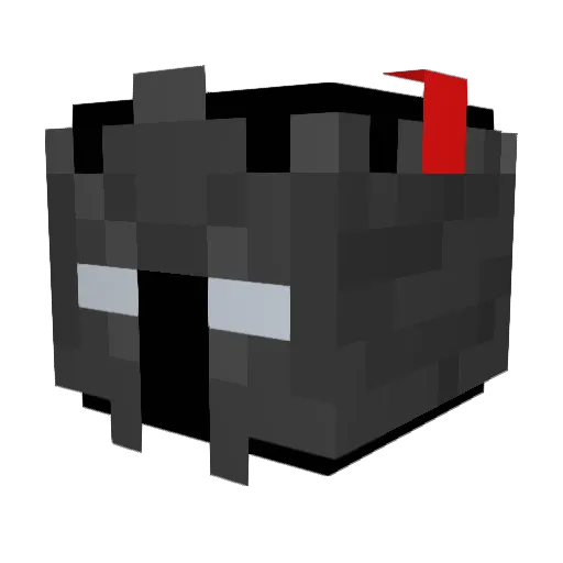 LeweyG Minecraft avatar head, 3D render