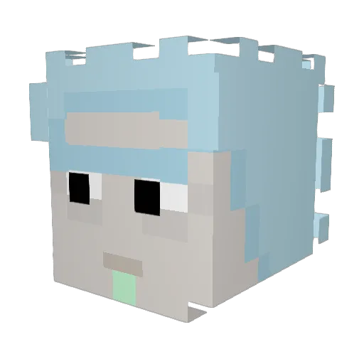 Lewis115 Minecraft avatar head, 3D render