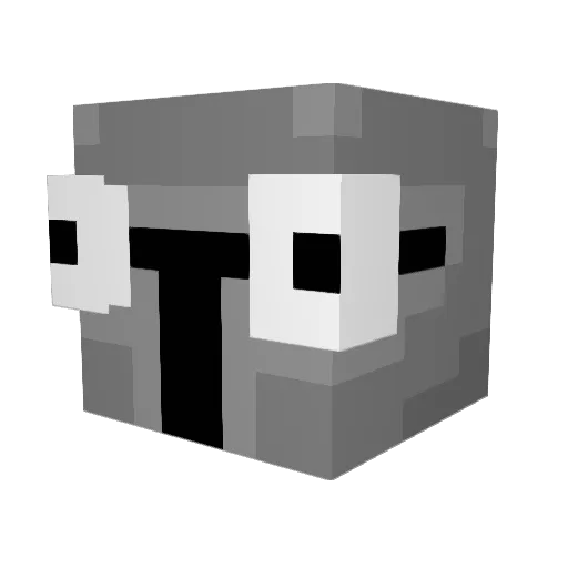 Lewis72 Minecraft avatar head, 3D render