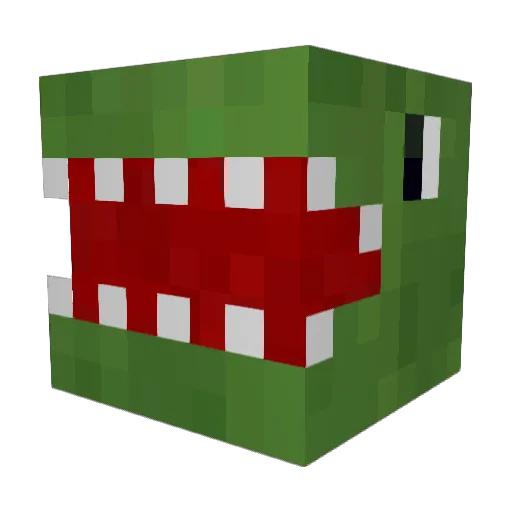 LewisTREX21 Minecraft avatar head, 3D render