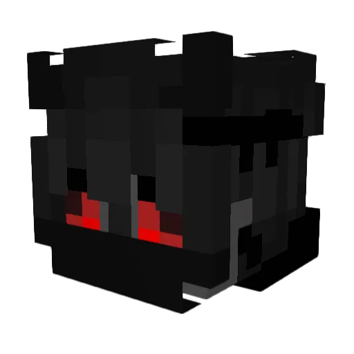 Lewis____3 Minecraft avatar head, 3D render