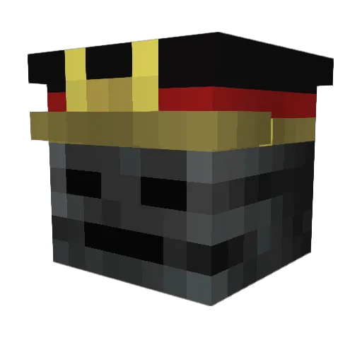 LexArrav Minecraft avatar head, 3D render