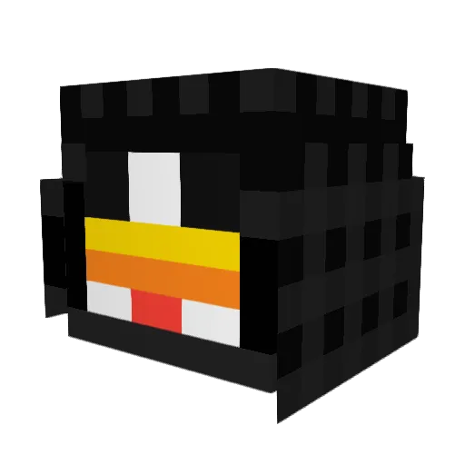 LexH03 Minecraft avatar head, 3D render