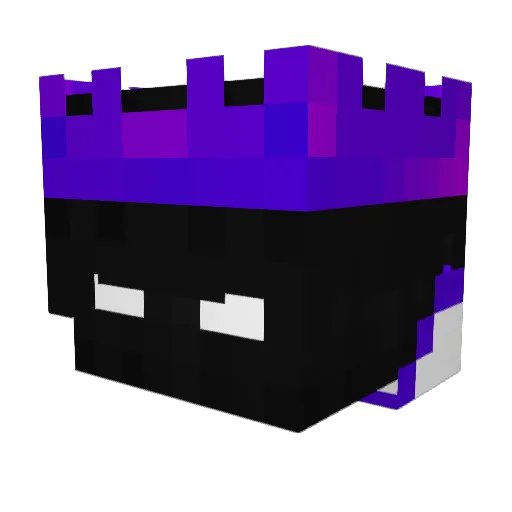 LexIcon23 Minecraft avatar head, 3D render
